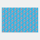 Feuille De Papier Cadeau Fun maillot de bain Manatee Animal (Devant 3)