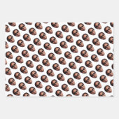 Feuille De Papier Cadeau Fun Personalized Face Photo (Devant 2)