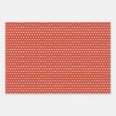 Feuille De Papier Cadeau Fun Red Green Jaune Abstrait Pine Tree Motif (Devant 2)