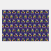 Feuille De Papier Cadeau Funny Kamala Harris 2024 Noël (Devant 3)