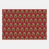 Feuille De Papier Cadeau Funny Kamala Harris 2024 Noël (Devant)