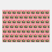 Feuille De Papier Cadeau Funny Kamala Harris Pink Christmas (Devant)