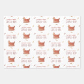 Feuille De Papier Cadeau Funny Pun Poulet Noël (Devant)