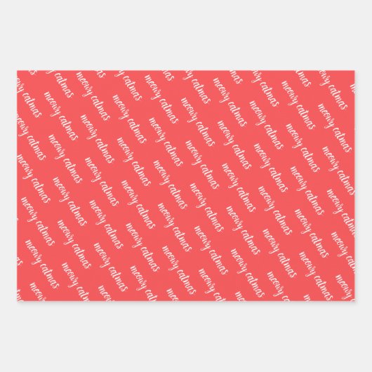 Feuille De Papier Cadeau Funny Sarcastic chat Pun (Devant 2)