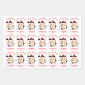 Feuille De Papier Cadeau Funny Sarcastic chat Pun (Devant)