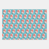 Feuille De Papier Cadeau Funny Six Seven 67 Kids Christmas (Devant 2)