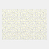 Feuille De Papier Cadeau Funny Turkeys Having Fun!  (Devant)