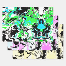 Fusion colorée abstraite