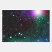 Feuille De Papier Cadeau Galaxie (Devant 3)