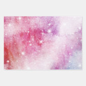 Feuille De Papier Cadeau Galaxy Motifs sans Seamless (Devant 2)