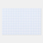 Feuille De Papier Cadeau Garçon Anniversaire Aqua Et Blue Scrapbook (Devant 2)