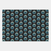 Feuille De Papier Cadeau Garçons Gymnastique Caractère Force Discipline (Devant 2)