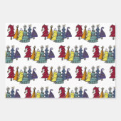 Feuille De Papier Cadeau Gay pride Arbre de Noël Arbre Motif (Devant)