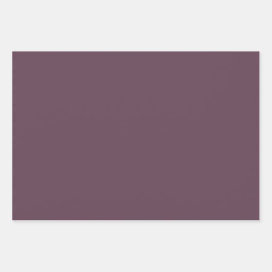 Feuille De Papier Cadeau Générer une couleur solide (Devant)