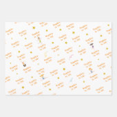 Feuille De Papier Cadeau Génial enfant d'anniversaire (Devant 3)