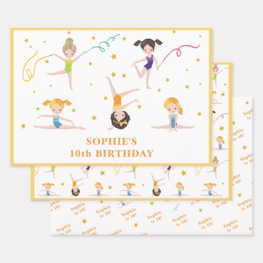 Feuille De Papier Cadeau Génial enfant d'anniversaire (Lot)