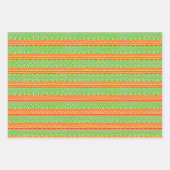 Feuille De Papier Cadeau Geometric Tribal Retro Mid-Century Pattern (Devant 3)