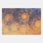 Feuille De Papier Cadeau Géométrie solaire (Devant 3)