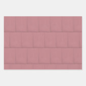 Feuille De Papier Cadeau Géométrique jaune (Devant 3)