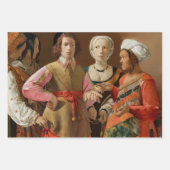 Feuille De Papier Cadeau Georges de la Tour - Le caisson Fortune (Devant 3)