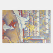 Feuille De Papier Cadeau Georges Seurat - Le Cirque (Devant 3)