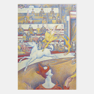 Feuille De Papier Cadeau Georges Seurat - Le Cirque