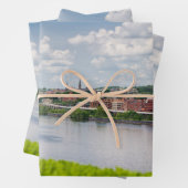 Feuille De Papier Cadeau Georgetown (En situation)