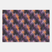 Feuille De Papier Cadeau Ghoul Halloween Vintage Pattern  (Devant 2)