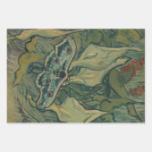 Feuille De Papier Cadeau Giant Peacock Moth (1889) par Vincent van Gogh (Devant 3)