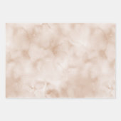 Feuille De Papier Cadeau Giraffe de crème (Devant 3)