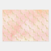 Feuille De Papier Cadeau Giraffe de Pêche Blanche     (Devant 2)