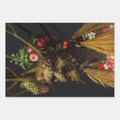 Feuille De Papier Cadeau Giuseppe Arcimboldo - Quatre saisons en une tête (Devant)