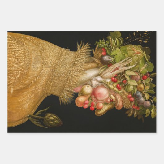 Feuille De Papier Cadeau Giuseppe Arcimboldo - Sélection de chefs-d'oeuvre (Devant)