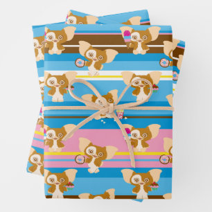 Feuille De Papier Cadeau Gizmo Motif comique mignon
