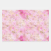 Feuille De Papier Cadeau Glam Gold rose (Devant 3)