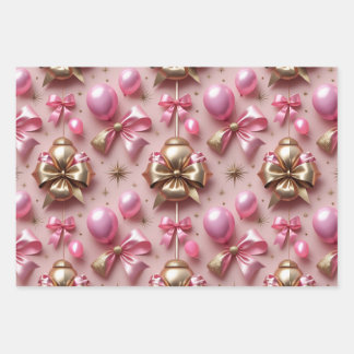 Feuille De Papier Cadeau Glam Motif d'anniversaire