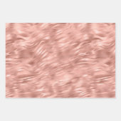 Feuille De Papier Cadeau Glam rose chic (Devant)