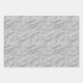 Feuille De Papier Cadeau Glitzy Glam Gold Parties scintillant raypes (Devant 2)