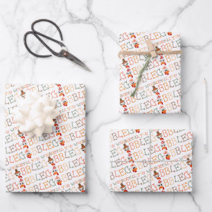 Feuille De Papier Cadeau Gloups Gloups Jusqu'à Ce Que Vous Titubiez Drôle d
