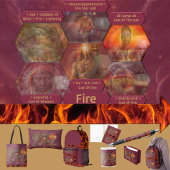 Feuille De Papier Cadeau Gods and Goddess Of Fire