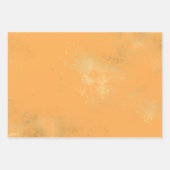 Feuille De Papier Cadeau Gold Splatter Couleur Trio (Devant)