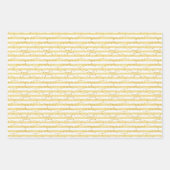 Feuille De Papier Cadeau Golden Graduation Party 3 (Devant 2)