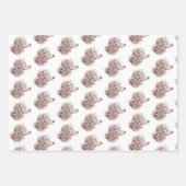 Feuille De Papier Cadeau Golden Retriever (Devant 2)