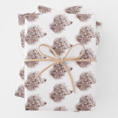 Feuille De Papier Cadeau Golden Retriever (En situation)