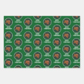 Feuille De Papier Cadeau Goldie Golden Doodle (Devant 3)