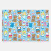 Feuille De Papier Cadeau Goldilocks et les trois ours (Devant)