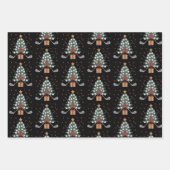 Feuille De Papier Cadeau Golf Equipment Christmas Tree Christmas Golf (Devant)