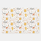 Feuille De Papier Cadeau Golf Noël Party thème Golf pour Golfer (Devant 3)