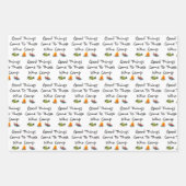 Feuille De Papier Cadeau "Good Things" Camping Citation Enveloppement Papie (Devant 3)