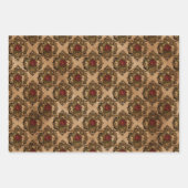 Feuille De Papier Cadeau Gothique d'automne (Devant 3)